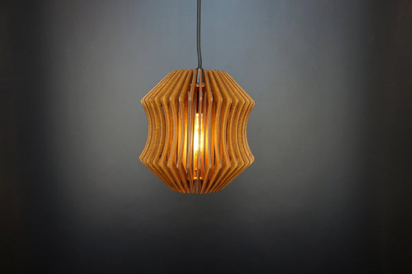 Wood Lamp Shade, Modern Ceiling Chandelier