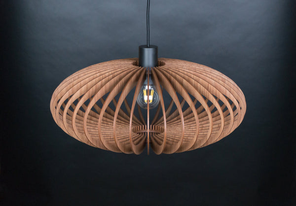 Wood Pendant Light, Modern Dining Chandelier
