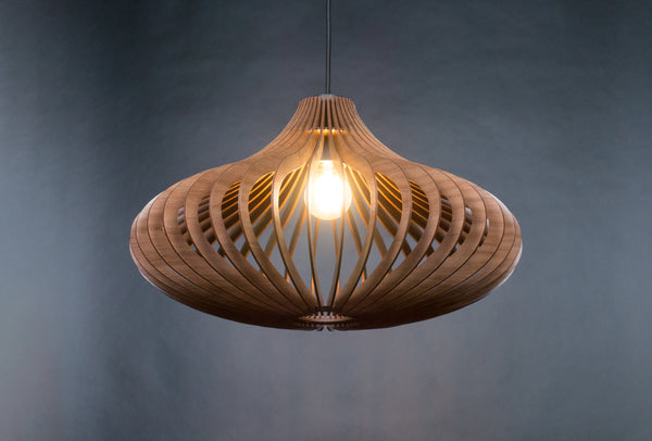 Wooden Ceiling Light, Scandinavian Hanging Dining Lamp