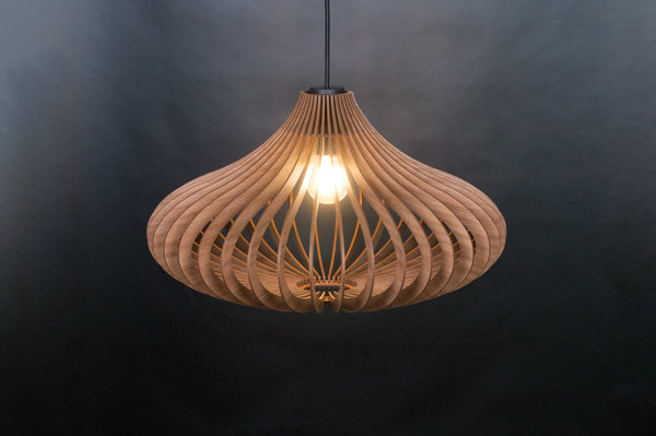 Wooden Ceiling Light, Scandinavian Hanging Dining Lamp