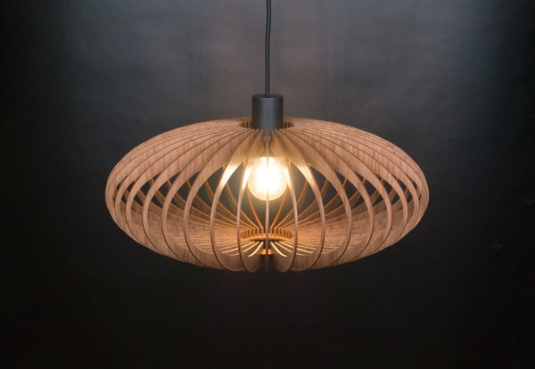 Wood Pendant Light, Modern Dining Chandelier