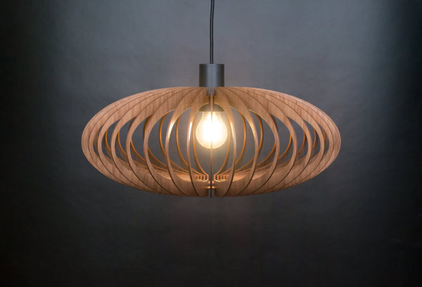 Nordic Wood Ceiling Lamp, Modern Pendant Light