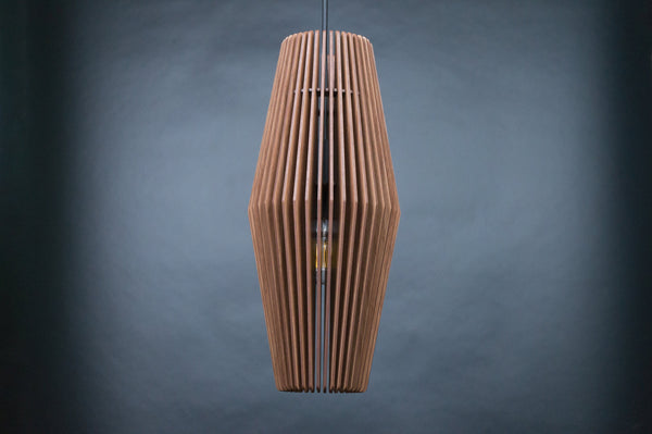 Wood Ceiling Lamp, Geometric Dining Chandelier