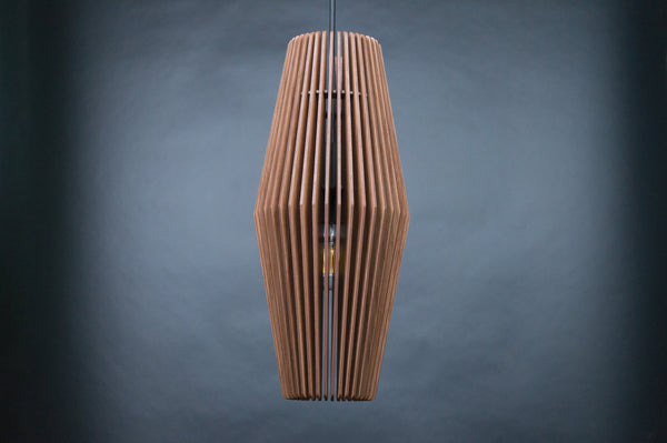 Wood Ceiling Lamp, Geometric Modern Chandelier