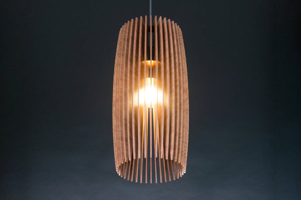 Scandinavian Wooden Pendant Light, Modern Ceiling Lamp