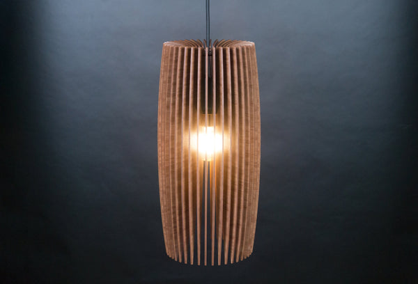 Scandinavian Wooden Pendant Light, Modern Ceiling Lamp