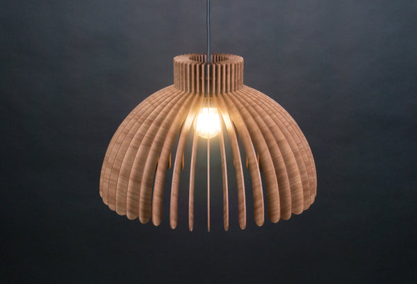 Wood Ceiling Lamp, Geometric Chandelier Light