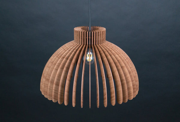 Wood Ceiling Lamp, Geometric Chandelier Light Fixture