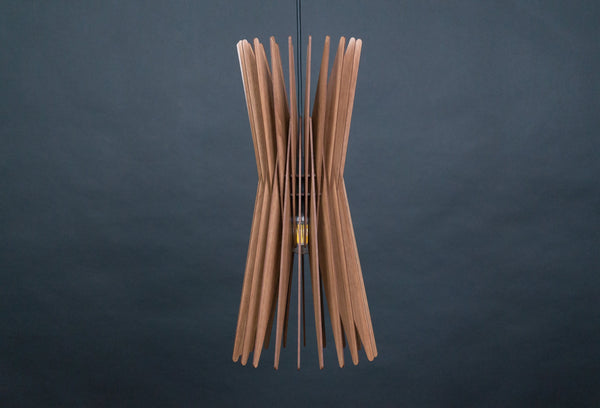 Nordic Wood Pendant Light, Scandinavian Ceiling Lamp