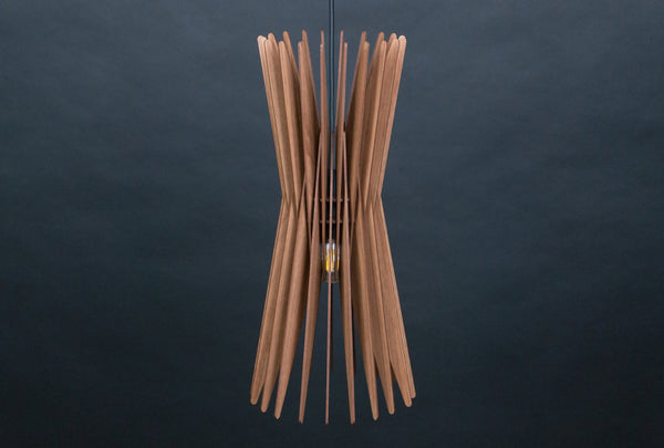 Nordic Wood Pendant Light, Scandinavian Ceiling Lamp