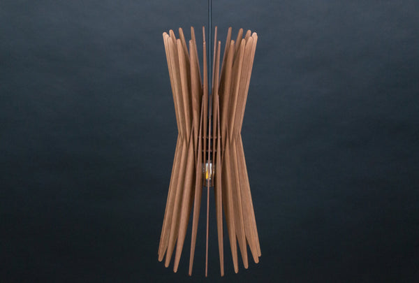 Nordic Wood Pendant Light, Scandinavian Ceiling Lamp