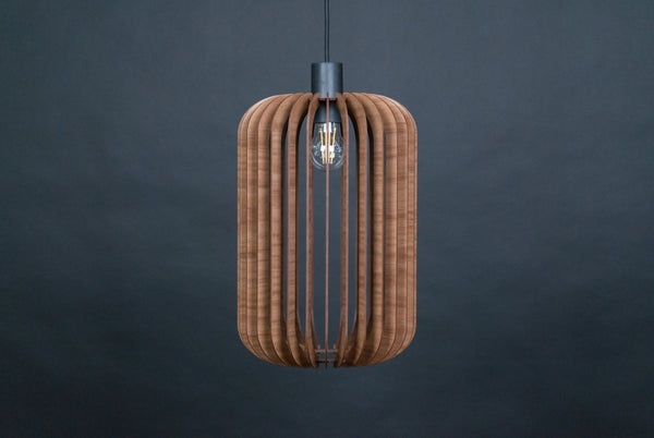 Wooden Pendant Light, Scandinavian Fixture