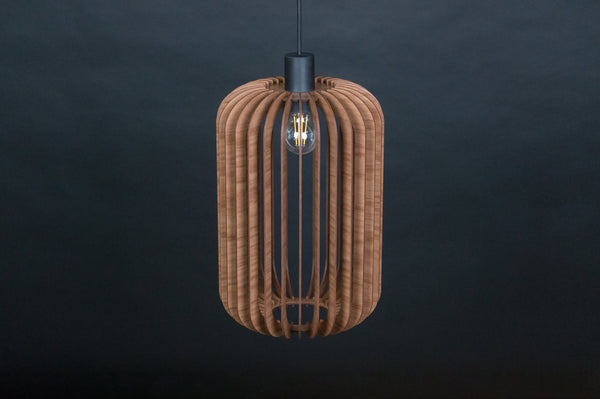 Wooden Pendant Light, Scandinavian Fixture