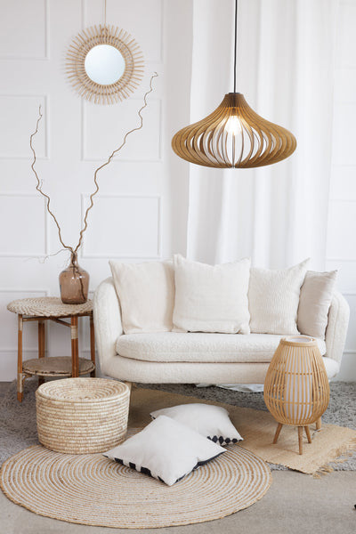 Wooden Ceiling Light, Scandinavian Hanging Dining Lamp