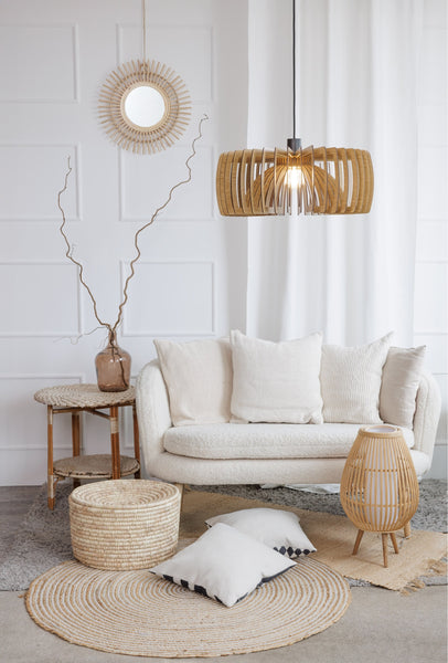 Wooden Ceiling Light, Geometric Chandelier