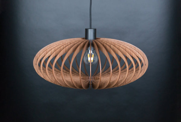 Wood Pendant Light, Modern Dining Chandelier