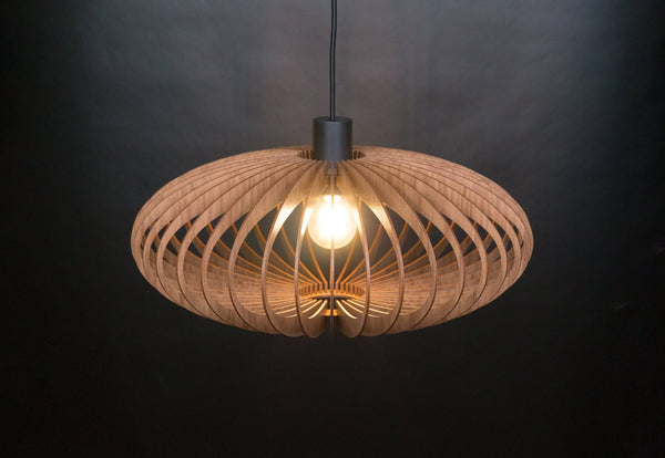 Nordic Wood Ceiling Lamp, Modern Pendant Light