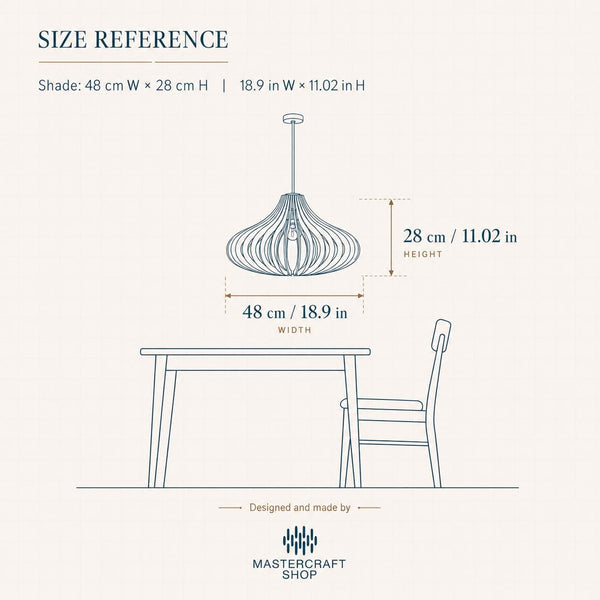 Wooden Chandelier, Scandinavian Kitchen Ceiling Fixture