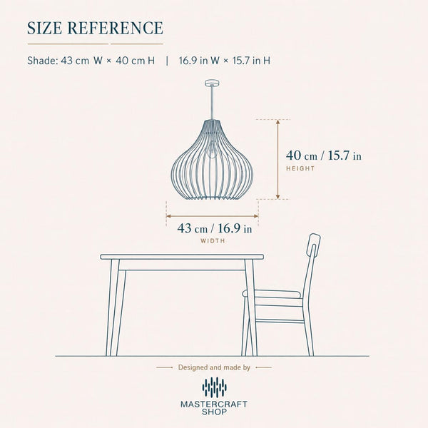 Wooden Pendant Light: Scandinavian Style Chandelier, Oak or Walnut HDF
